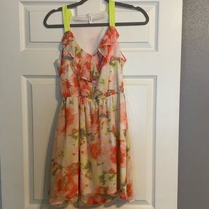 Abstract print dress